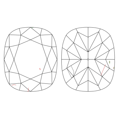 Prírodný farebný diamant s GIA certifikatom cushion fancy light hnedý 1.50 ct SI1 1828320251_T4 2