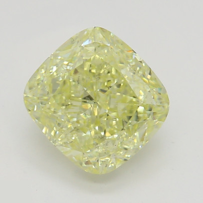 Prírodný farebný diamant s GIA certifikatom cushion fancy žltý 1.67 ct SI2 2827820002_Y5