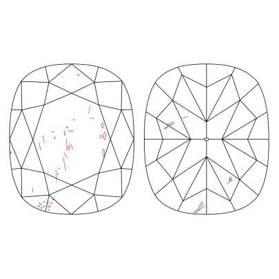 Prírodný farebný diamant s GIA certifikatom cushion fancy hnedožltý 1.81 ct SI2 8827080128_Y5 2