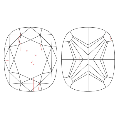 Prírodný farebný diamant s GIA certifikatom cushion fancy dark tmavo žlto hnedý 1.60 ct SI2 8828440028_T9 2