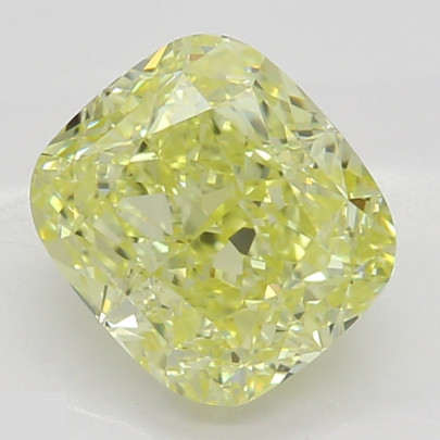 Prírodný farebný diamant s GIA certifikatom cushion fancy žltý 1.03 ct VS2 4830960674_Y5