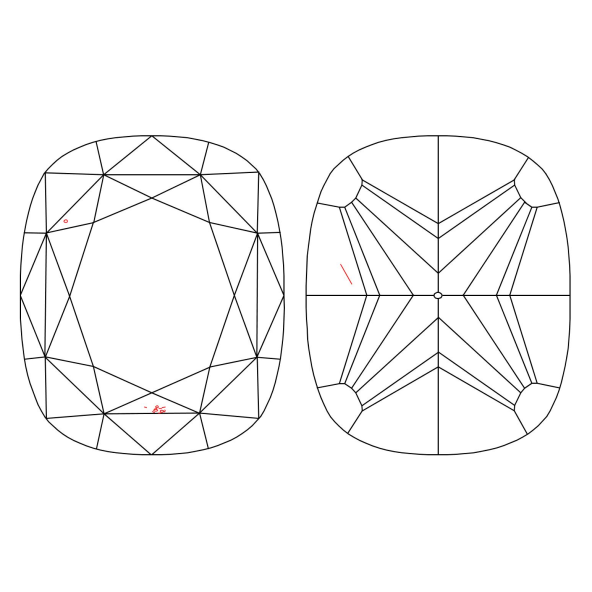 Inkluzie a cistota v prirodnom farebnom diamante cushion fancy intense žltý 1.18 ct VS2 3830070473_Y6