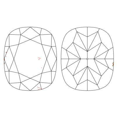 Prírodný farebný diamant s GIA certifikatom cushion fancy hnedoružový 1.11 ct VS2 6829900006_R5 2