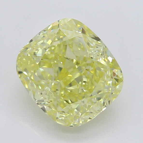 Prírodný farebný diamant s GIA certifikatom cushion fancy intense žltý 1.41 ct SI1 9826570299_Y6