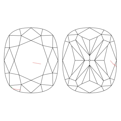 Prírodný farebný diamant s GIA certifikatom cushion fancy intense žltý 1.41 ct SI1 9826570299_Y6 2