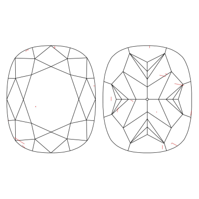 Prírodný farebný diamant s GIA certifikatom cushion fancy hnedožltý 1.02 ct SI1 4826470074_Y5 2