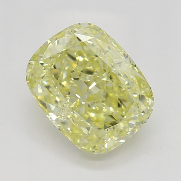 Prírodný farebný diamant s GIA certifikatom cushion fancy žltý 1.04 ct SI2 6851560006_Y5