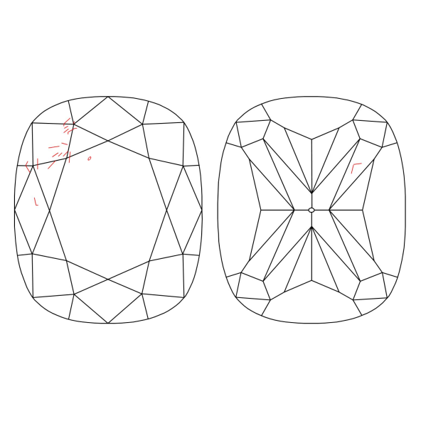 Inkluzie a cistota v prirodnom farebnom diamante cushion fancy žltý 1.12 ct SI2 1825980601_Y5