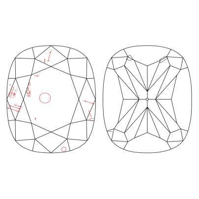 Prírodný farebný diamant s GIA certifikatom cushion fancy intense žltý 1.02 ct SI2 3830960743_Y6 2