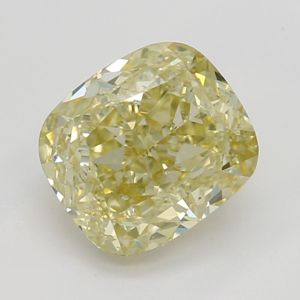 Prírodný farebný diamant s GIA certifikatom cushion fancy s nahnedlo žltou farbou 1.37 ct SI2 3827860413_Y5