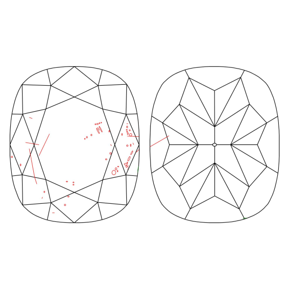 Inkluzie a cistota v prirodnom farebnom diamante cushion fancy žltohnedý 1.06 ct SI2 4827550264_T5