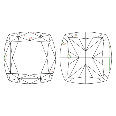Prírodný farebný diamant s GIA certifikatom cushion fancy fialovo ružový 1.03 ct SI2 2828890002_R5 2