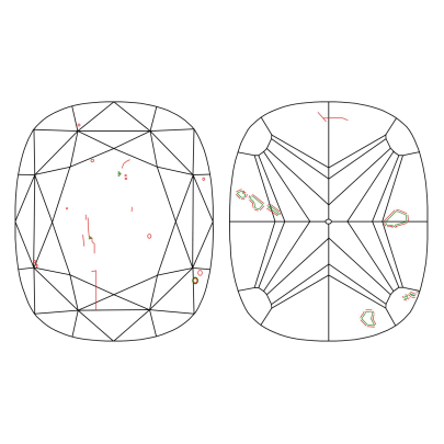 Prírodný farebný diamant s GIA certifikatom cushion fancy dark tmavo žltkasto hnedý 1.25 ct SI2 7828440027_T9 2