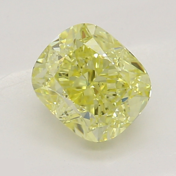 Prírodný farebný diamant s GIA certifikatom cushion fancy intense žltý 0.50 ct VS2 1116950001_Y6