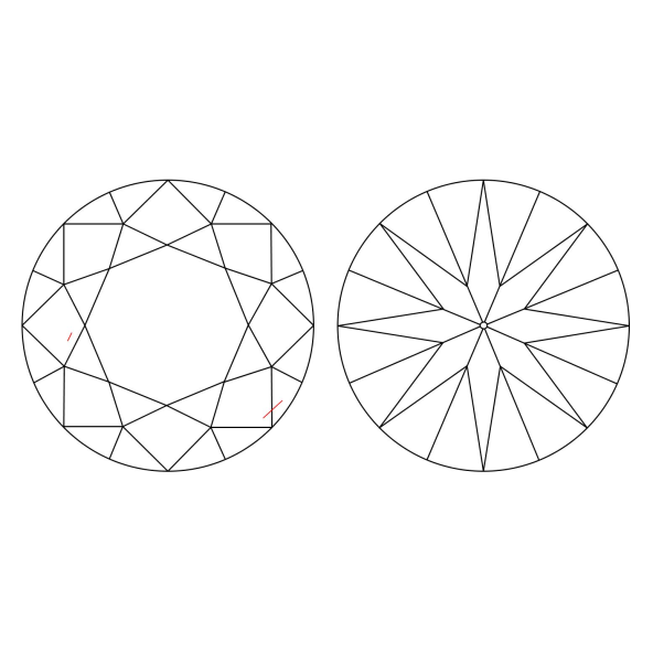 Inkluzie a cistota v prirodnom farebnom diamante okrúhly briliant slabo ružový 5.02 ct VVS2 4828920794_R1