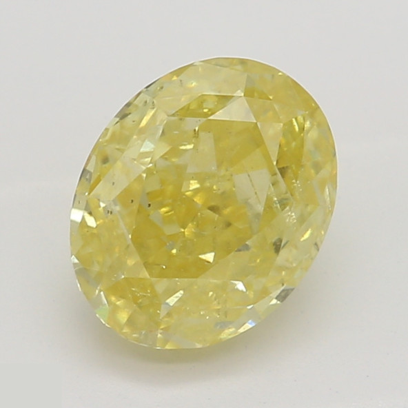 Prírodný farebný diamant s GIA certifikatom oval fancy intense žltý 1.02 ct I1 2826800272_Y6
