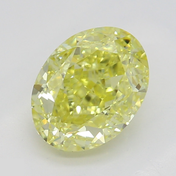 Prírodný farebný diamant s GIA certifikatom oval fancy intense žltý 0.91 ct VVS1 1828500110_Y6