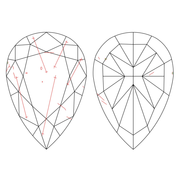 Inkluzie a cistota v prirodnom farebnom diamante slza fancy s nahnedlo žltou farbou 1.59 ct I2 8851430158_Y5