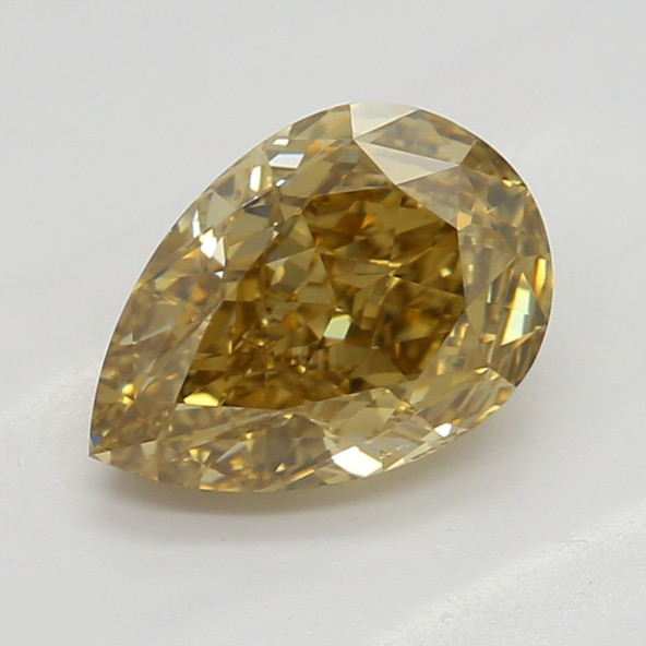 Prírodný farebný diamant s GIA certifikatom slza fancy hnedožltý 1.06 ct VVS2 1860290001_Y5