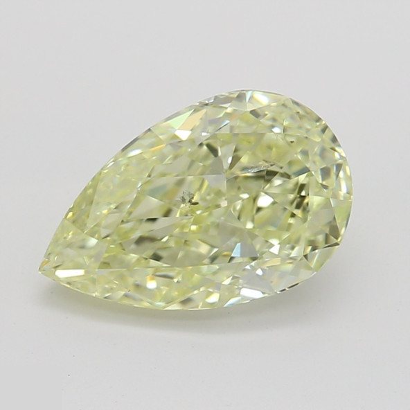 Prírodný farebný diamant s GIA certifikatom slza fancy light žltý 1.01 ct I1 5827490665_Y4