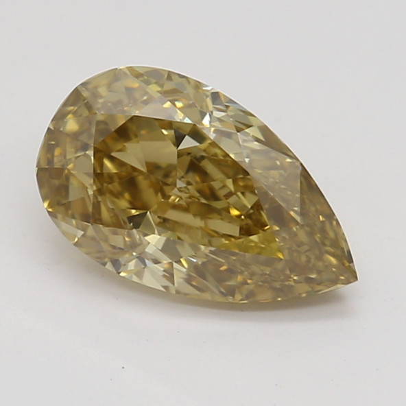 Prírodný farebný diamant s GIA certifikatom slza fancy hnedožltý 0.81 ct IF 1860360010_Y5