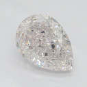 Farebný diamant slza, faint ružový, 0,55ct, GIA