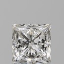 Prírodný diamant princess, I1, G, 0,72ct, GIA