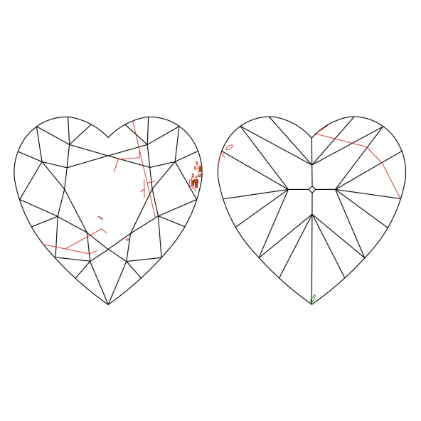 Inkluzie a cistota v prirodnom farebnom diamante srdce fancy dark tmavo hnedý 1.23 ct I3 1827750220_T9