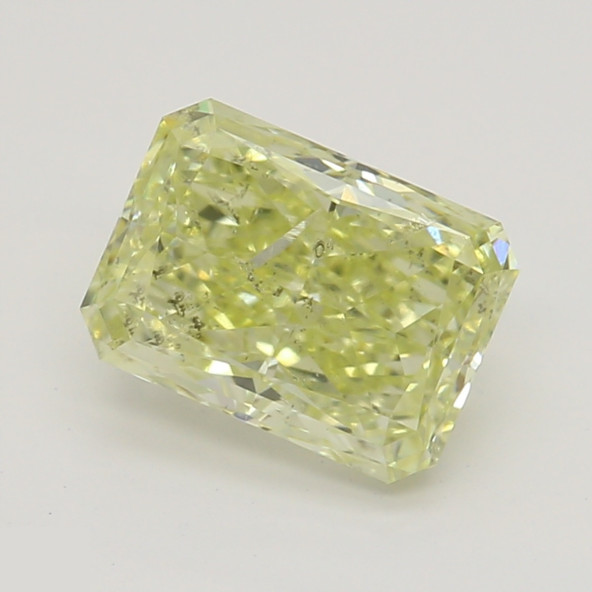 Prírodný farebný diamant s GIA certifikatom radiant fancy žltý 0.97 ct I1 4851470114_Y5