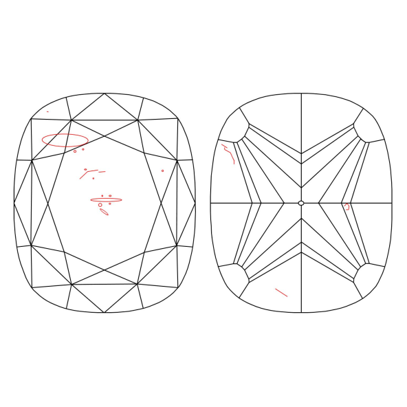 Inkluzie a cistota v prirodnom farebnom diamante cushion fancy dark tmavo žltkasto hnedý 3.21 ct I1 7828440077_T9