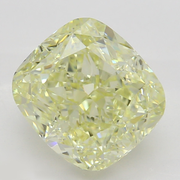 Prírodný farebný diamant s GIA certifikatom cushion fancy light žltý 2.21 ct VS1 8830960718_Y4