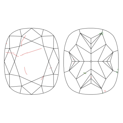 Prírodný farebný diamant s GIA certifikatom cushion fancy dark tmavo žltkasto hnedý 2.47 ct I1 2828440092_T9 2