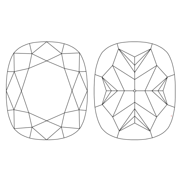 Inkluzie a cistota v prirodnom farebnom diamante cushion fancy dark tmavo žltkasto hnedý 1.66 ct VVS2 9841740049_T9