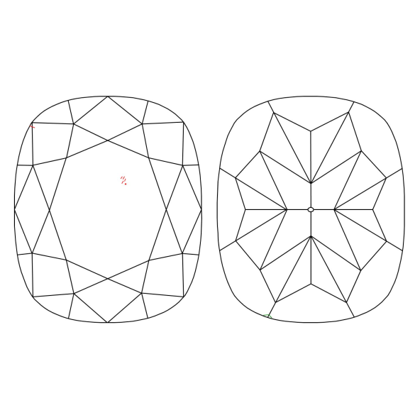 Inkluzie a cistota v prirodnom farebnom diamante cushion fancy dark tmavo oranžovo hnedý 1.81 ct VS1 4851740024_T9