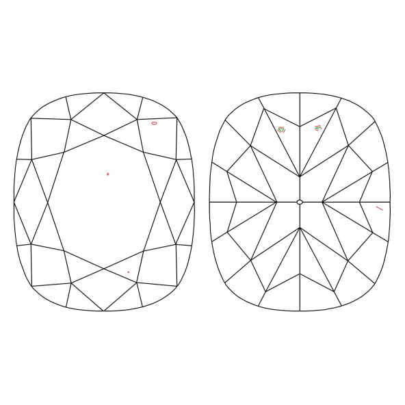 Inkluzie a cistota v prirodnom farebnom diamante cushion fancy hnedá 1.51 ct VS1 8841890058_T5