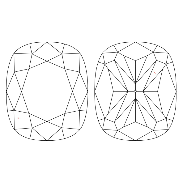 Inkluzie a cistota v prirodnom farebnom diamante cushion fancy s nahnedlo žltou farbou 1.06 ct VVS2 3842570053_Y5