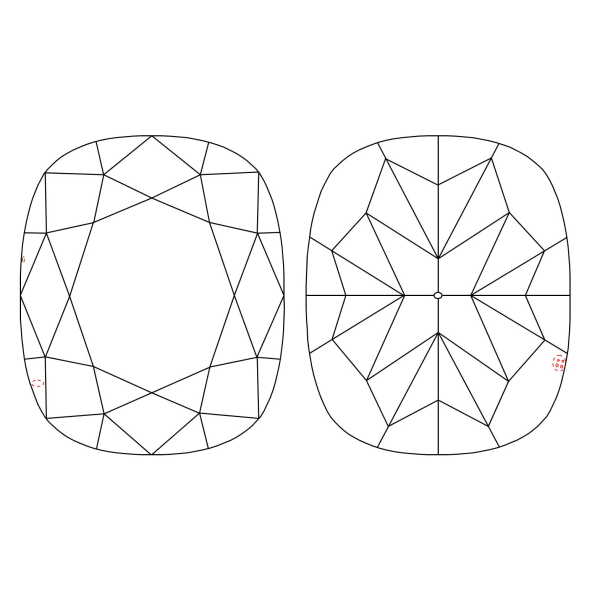 Inkluzie a cistota v prirodnom farebnom diamante cushion fancy hnedožltý 1.10 ct VVS2 2842160212_Y5