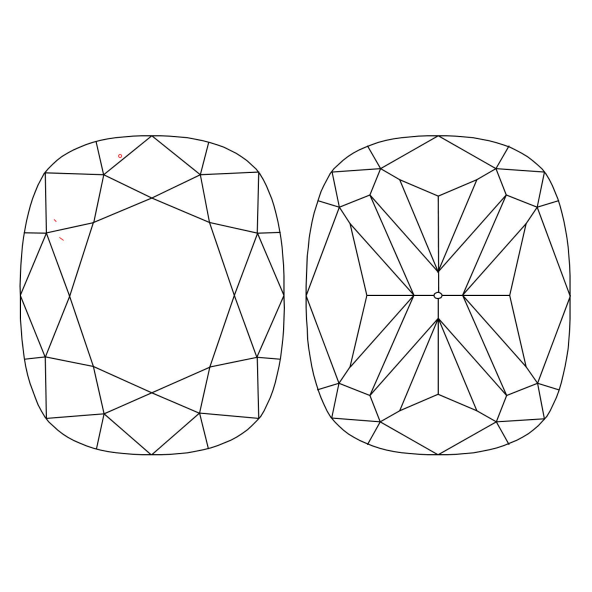 Inkluzie a cistota v prirodnom farebnom diamante cushion fancy dark tmavo hnedo-žltý 1.24 ct VS1 3825220253_Y9