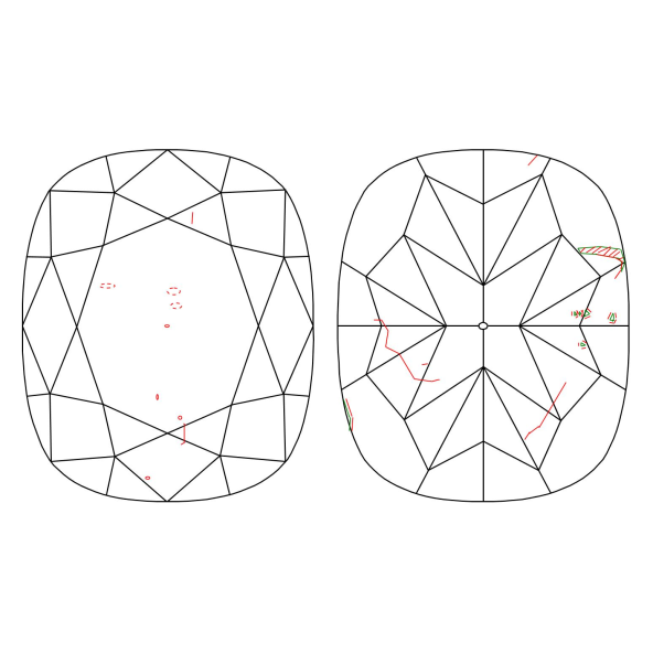 Inkluzie a cistota v prirodnom farebnom diamante cushion fancy žltohnedý 1.13 ct I1 8828440008_T5