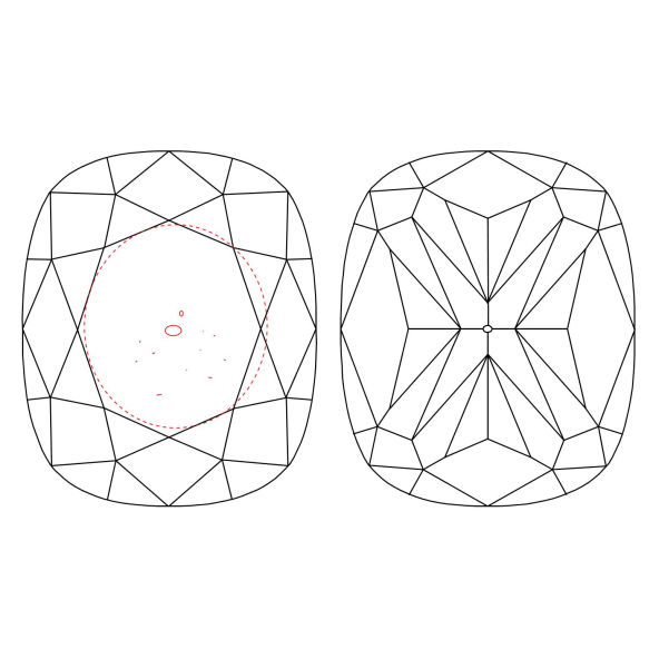 Inkluzie a cistota v prirodnom farebnom diamante cushion fancy hnedo-zeleno žltý 1.22 ct I1 2828130052_Y5