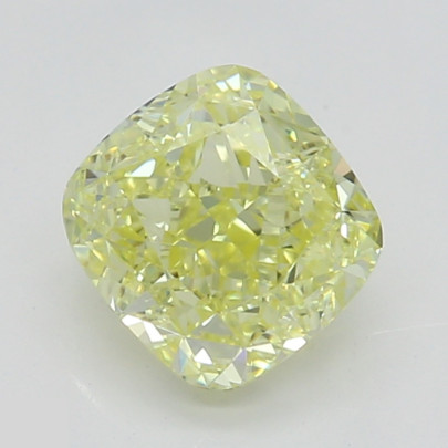 Prírodný farebný diamant s GIA certifikatom cushion fancy žltý 0.70 ct IF 7829540467_Y5