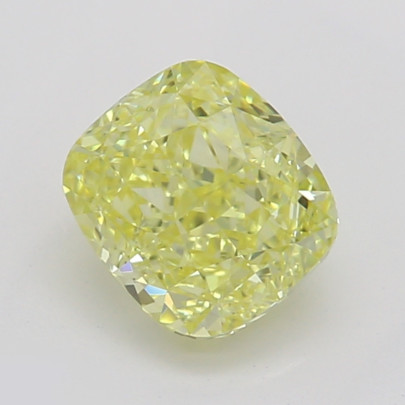 Prírodný farebný diamant s GIA certifikatom cushion fancy intense žltý 0.55 ct VS1 8828920368_Y6
