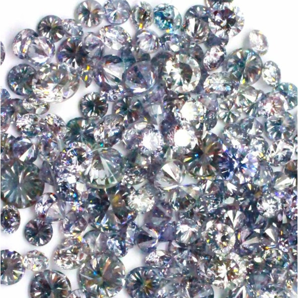Fancy color diamant okrúhly briliant, fancy Steel blue 2,8 mm 0,08ct  BIRDB5SP-2,8