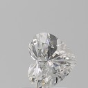 Prírodný diamant srdce, I1, F, 0,76ct, GIA