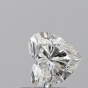 Prírodný diamant srdce, SI2, H, 0,77ct, GIA