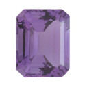 Ametyst emerald 12 x 10 mm, A, Fazetovaný