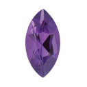Ametyst markíz 5 x 3 mm, AA, Fazetovaný