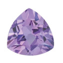 Ametyst trillion 4 x 4 mm, B, Fazetovaný