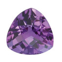 Ametyst trillion 8 x 8 mm, A, Checkerboard cut
