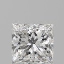 Prírodný diamant princess, SI2, E, 0,8ct, GIA